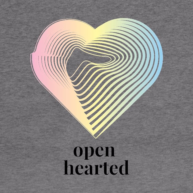 Open Hearted - Colorful Heart by arteg